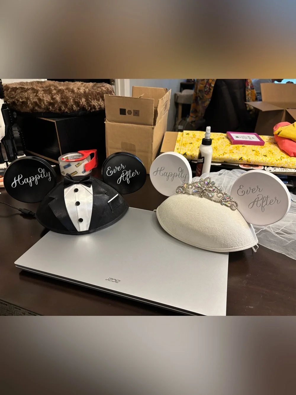 Disney Bride & Groom Ear Hats